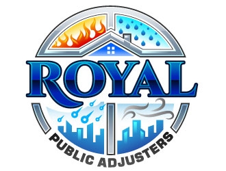 Royal Public Adjusters logo design by Suvendu