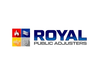 Royal Public Adjusters logo design by Royan