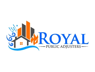 Royal Public Adjusters logo design by LogOExperT