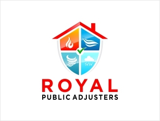 Royal Public Adjusters logo design by Shabbir
