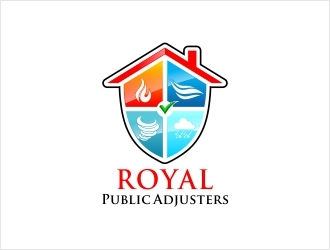 Royal Public Adjusters logo design by Shabbir