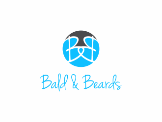 Bald & Beards logo design by santrie