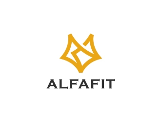 Alfafit logo design by nehel