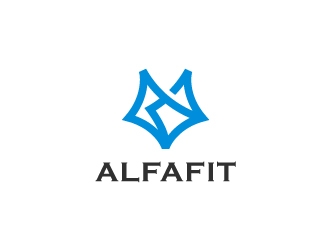 Alfafit logo design by nehel