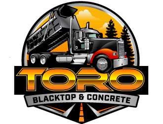 Toro Blacktop & Concrete logo design by THOR_