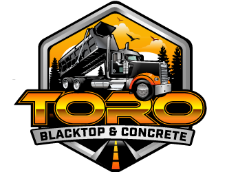 Toro Blacktop & Concrete logo design by THOR_