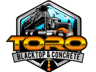 Toro Blacktop & Concrete logo design by THOR_