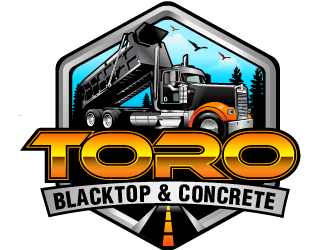 Toro Blacktop & Concrete logo design by THOR_