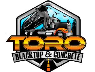 Toro Blacktop & Concrete logo design by THOR_
