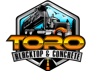 Toro Blacktop & Concrete logo design by THOR_