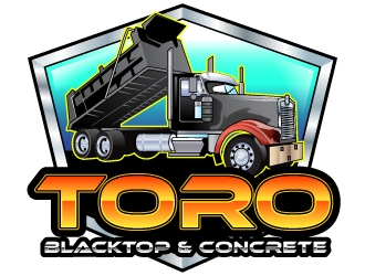 Toro Blacktop & Concrete logo design by uttam