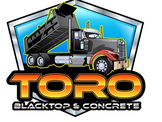 Toro Blacktop & Concrete logo design by uttam