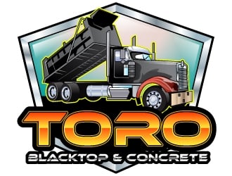 Toro Blacktop & Concrete logo design by uttam