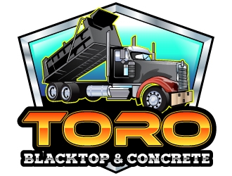 Toro Blacktop & Concrete logo design by uttam