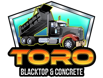 Toro Blacktop & Concrete logo design by uttam