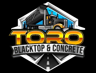 Toro Blacktop & Concrete logo design by Suvendu