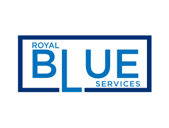Royal Blue Services logo design by febri