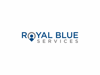 Royal Blue Services logo design by Editor