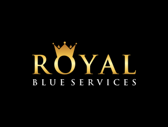 Royal Blue Services logo design by Editor