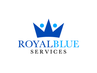 Royal Blue Services logo design by anchorbuzz