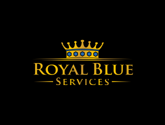 Royal Blue Services logo design by nandoxraf