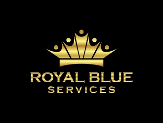 Royal Blue Services logo design by cikiyunn