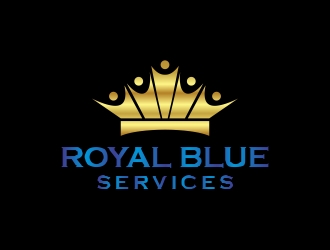 Royal Blue Services logo design by cikiyunn