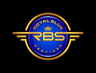 Royal Blue Services logo design by excelentlogo