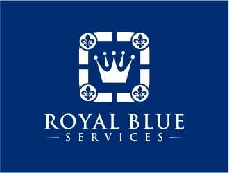 Royal Blue Services logo design by Alfatih05