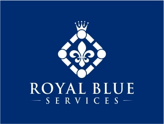 Royal Blue Services logo design by Alfatih05