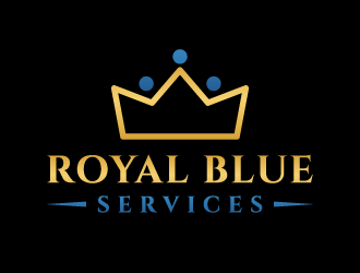 Royal Blue Services logo design by akilis13