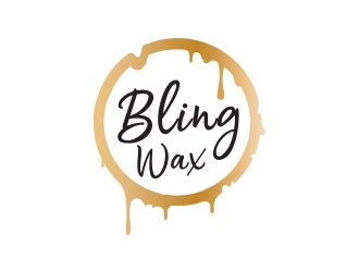 Bling Wax logo design by heba