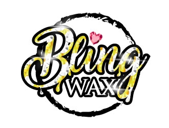 Bling Wax logo design by bezalel