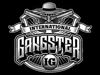 INTERNATIONAL GANGSTER logo design by Suvendu