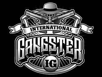 INTERNATIONAL GANGSTER logo design by Suvendu