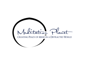 Meditation Planet logo design by Greenlight