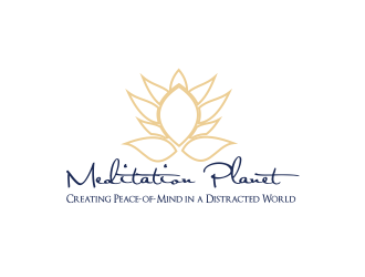 Meditation Planet logo design by Greenlight
