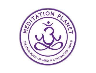 Meditation Planet logo design by Conception