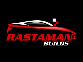 Rastaman Builds logo design by AamirKhan