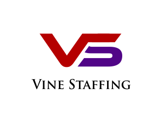 Vine Staffing logo design by Girly