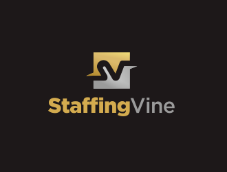 Vine Staffing logo design by YONK