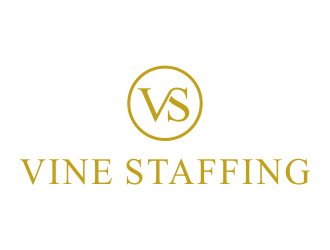 Vine Staffing logo design by mikael