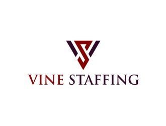 Vine Staffing logo design by febri