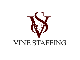 Vine Staffing logo design by kunejo