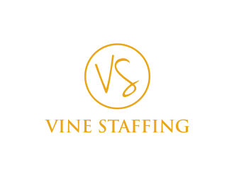 Vine Staffing logo design by Barkah
