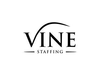 Vine Staffing logo design by Barkah