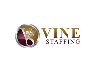 Vine Staffing logo design by pakNton