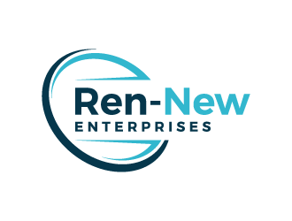 Ren-New Enterprises logo design by akilis13