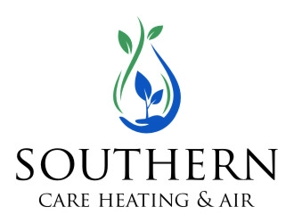Southern Care Heating & Air logo design by jetzu