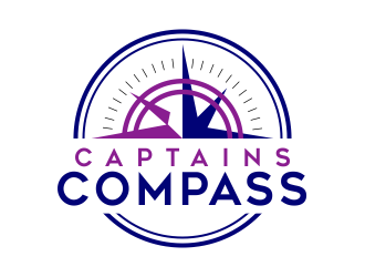 Captains Compass logo design by AisRafa